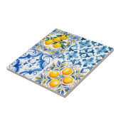 マジョリカ、レモン、シチリアのタイル、 タイル (側面)