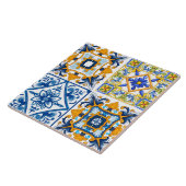 マジョリカ，レモン，シチリアのタイル タイル (側面)