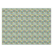 マジョリカ、レモン、シチリアのタイル、 テーブルクロス (正面(横))