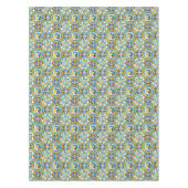 マジョリカ、レモン、シチリアのタイル、 テーブルクロス (正面)