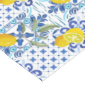マジョリカ、レモン、タ地中海のイル   テーブルクロス (アングル)