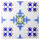 マジョリカ、地中海のスタイル  タイル (正面)
