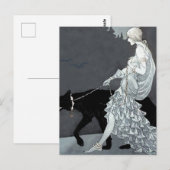マジョリー・ミラーによる「夜の女王」 ポストカード (正面/裏面)