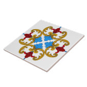 マジョリ地中海のカ、タイル タイル (側面)