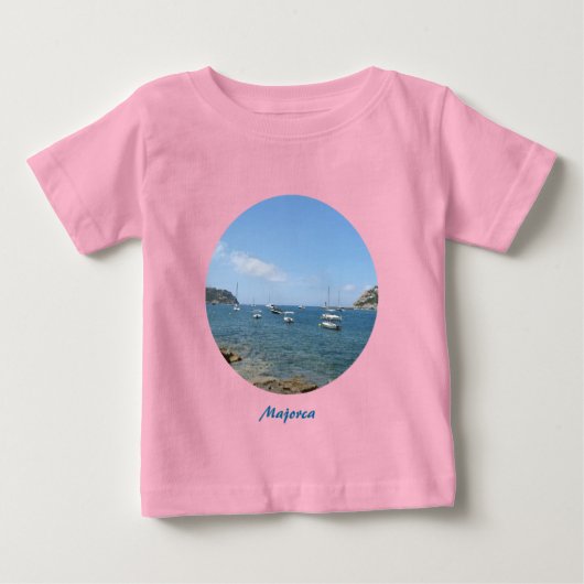 マジョルカ島 ベビーTシャツ (正面)