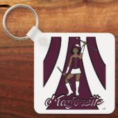 マジョレットキーチェーン/ブルゴーニュ キーホルダー (正面)