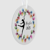 マジョレットバトントワイラークリスマスオーナメント オーナメント (正面)