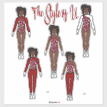 マジョレット/ダンサーのクイックチェンジスタンプ(Berry )