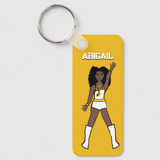 マジョレット/ダンサーキーチェーンイエローホーネットA キーホルダー (正面)