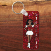 マジョレット/ダンサーキーチェーンレッドスパーク キーホルダー (正面)