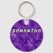 マジョレット/ダンサーパープル&ブラック#1 キーホルダー (裏面)