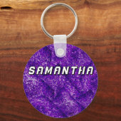 マジョレット/ダンサーパープル&ブラック#2 キーホルダー (裏面)