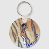 マジョレット/ダンサーブルータイガー#1 キーホルダー (正面)