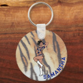 マジョレット/ダンサーブルータイガー#1 キーホルダー (正面)