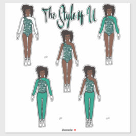 マジョレット/ Dancer Quick Change Stickers （海） シール