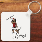 マジョレットKeychain/赤 キーホルダー (裏面)