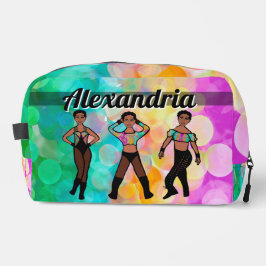 マジョレパーソナライズされたットダンサーパステル&ブラック#1 ドップキット