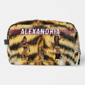 マジョレパーソナライズされたットダンサーマルーンタイガー#1 ドップキット (正面)