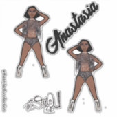 マジョレパーソナライズされたット/ダンサーペーター・フリンジ シール (正面)