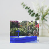 マジョレル庭園 ポストカード (スタンド正面)