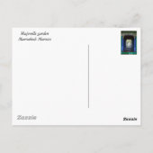 マジョレル庭園 ポストカード (裏面)