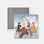 マジョンアルフレスコ磁石 マグネット (正面/裏面)