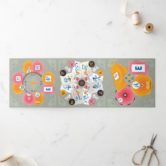 マジョンウィンズトリフォールドカード 三つ折りカード (外部)