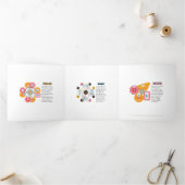 マジョンウィンズトリフォールドカード 三つ折りカード (内部)