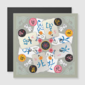 マジョンウィンズマグネットカード (正面/裏面)