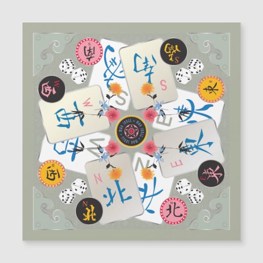 マジョンウィンズマグネットカード (正面)