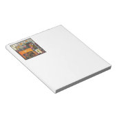 マジョンオレンジテーブル ノートパッド (アングル)