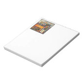 マジョンオレンジテーブル ノートパッド (回転)