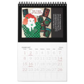 マジョンカレンダー カレンダー (2月 2026)