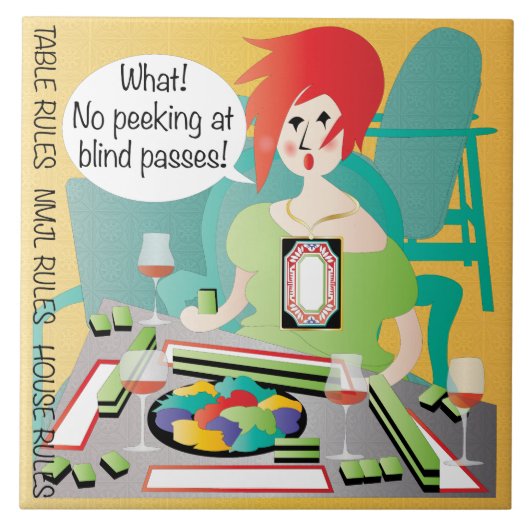 マジョングことわざピークパス タイル (正面)