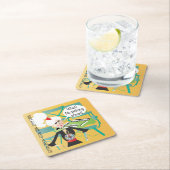 マジョングことわざ先読み スクエアペーパーコースター (インサイチュ)