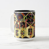 マジョングジュエリーマグ ツートーンマグカップ (正面左)