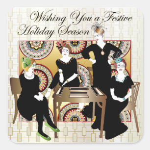 マジョングフェスティバル スクエアシール