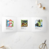 マジョングリメリック2三つ折カード 三つ折りカード (内部)