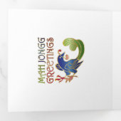 マジョングリーティング 三つ折りカード (内部最初)