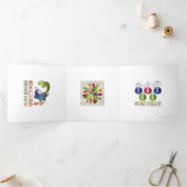 マジョングリーティング 三つ折りカード (内部)