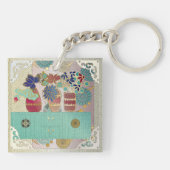 マジョングリーンテーブルキーチェーン キーホルダー (裏面)