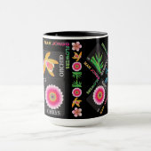 マジョング4花マグカップ マグカップ (中央)