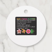 マジョング4花ラベル フェイバータグ (裏面)