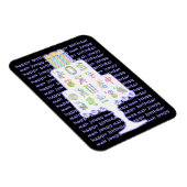 マジョンケーキ誕生日 マグネット (右側)