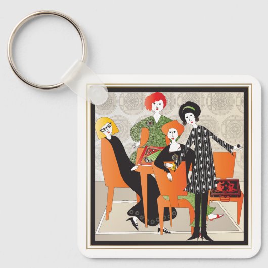 マジョンゲームキーチェーン キーホルダー (正面)