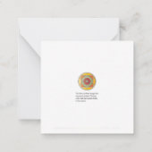 マジョンゲームスモールフラットカード ノートカード (裏面)