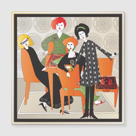 マジョンゲームフラットマグネット (正面)