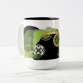 マジョンコインパーズマグ ツートーンマグカップ (正面左)