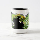 マジョンコインパーズマグ ツートーンマグカップ (中央)