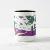 マジョンザマハジマダムマグ ツートーンマグカップ (中央)